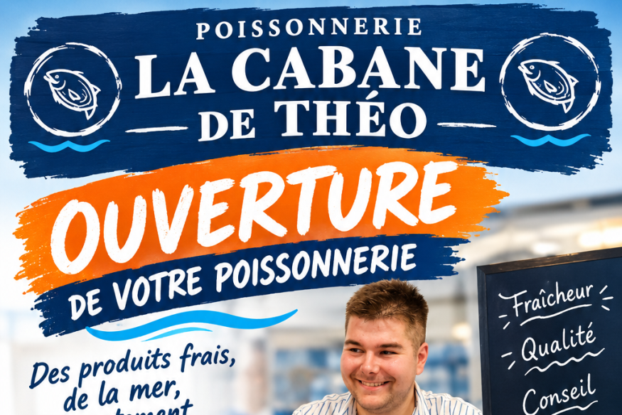 Caudry : la poissonnerie traditionnelle reprend vie grâce à Théo